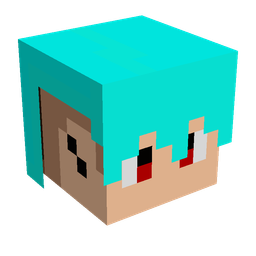 Black skin: head render