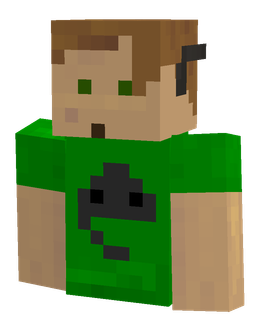 Blue skin: bust render