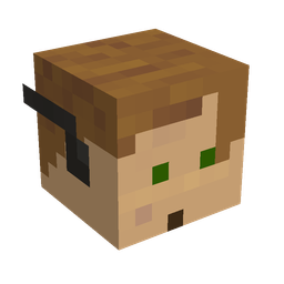Blue skin: head render