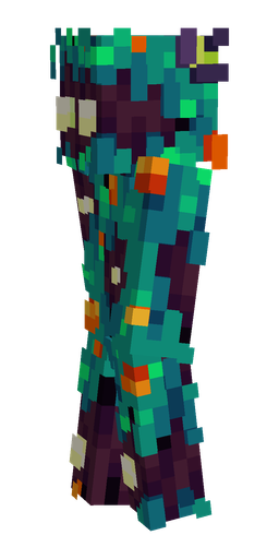 Blue skin: body, left side render