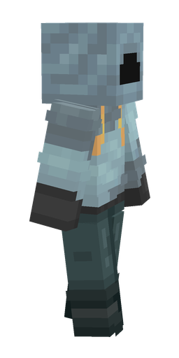 Black skin: body, right side render