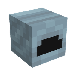 Black skin: head render