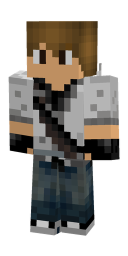 Black skin: body, front render