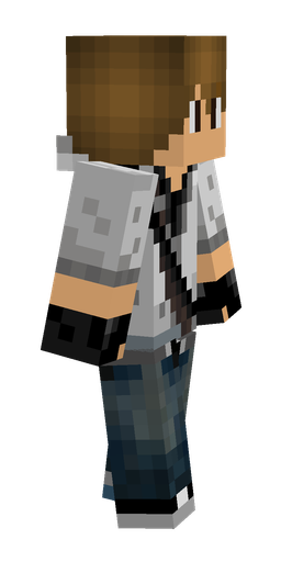 Black skin: body, right side render
