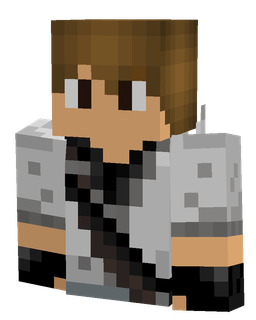Black skin: bust render