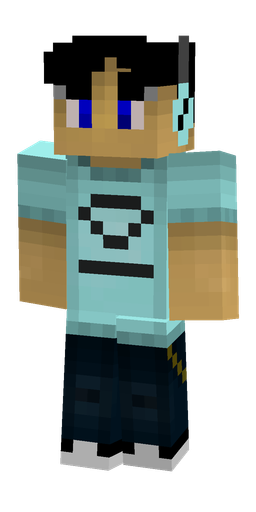Black skin: body, front render