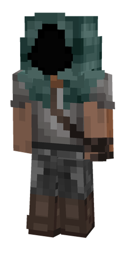 Black skin: body, front render