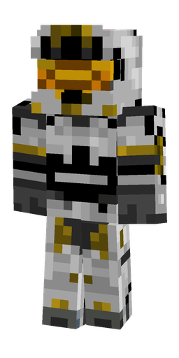 Black skin: body, front render