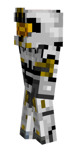 Black skin: body, left side render