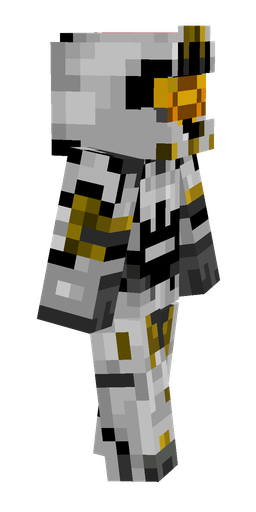 Black skin: body, right side render
