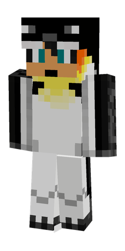 Black skin: body, front render