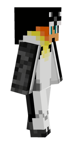Black skin: body, right side render