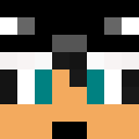 Black skin: face render