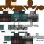 Blue skin: raw texture render