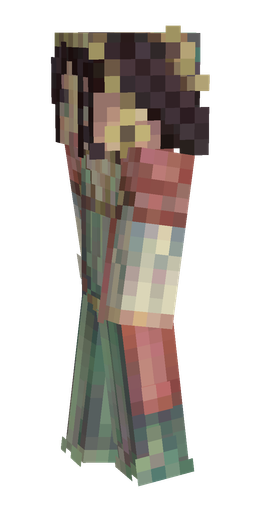 Gray skin: body, left side render