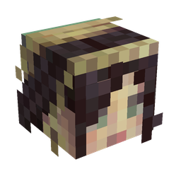 Gray skin: head render
