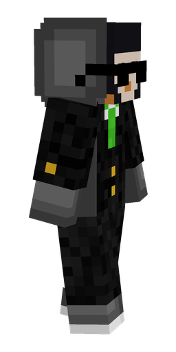 Black skin: body, right side render