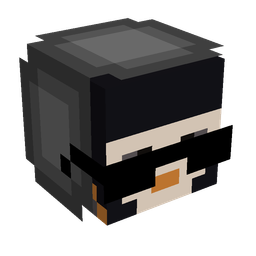 Black skin: head render