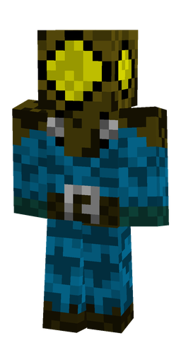 Black skin: body, front render