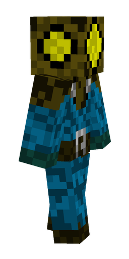 Black skin: body, right side render