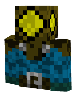 Black skin: bust render