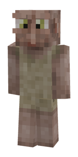 Brown skin: body, front render