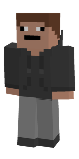 Black skin: body, front render