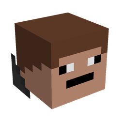 Black skin: head render