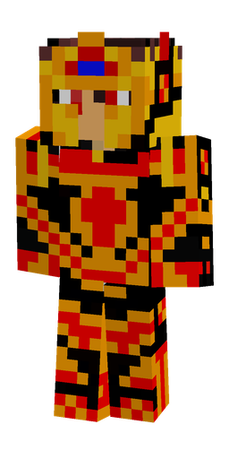 Black skin: body, front render