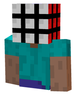 Black skin: bust render