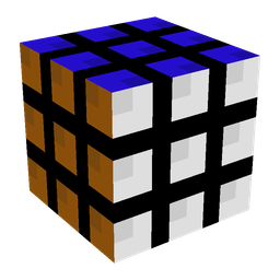 Black skin: head render
