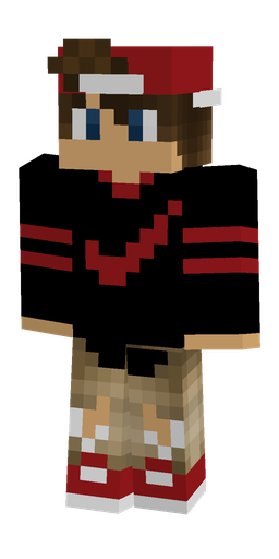 Black skin: body, front render