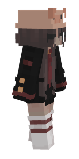 Black skin: body, right side render
