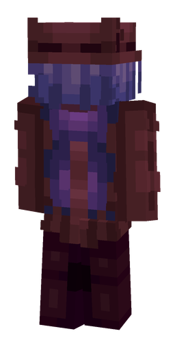 Black skin: body, back render