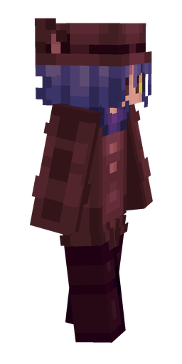 Black skin: body, right side render