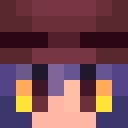 Black skin: face render