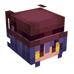 Black skin: head render