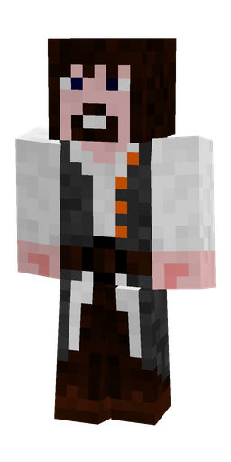 Black skin: body, front render