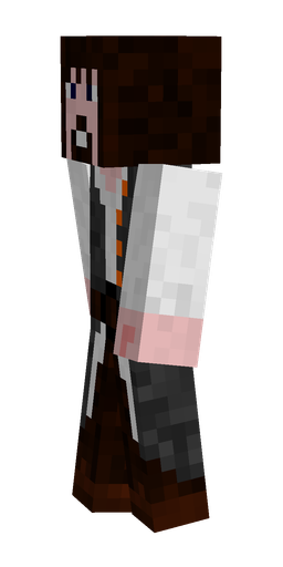 Black skin: body, left side render