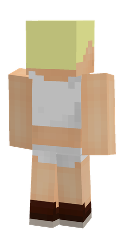 Classic skin: body, back render
