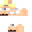 Classic skin: raw texture render