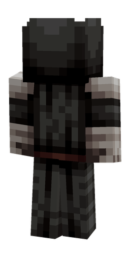 Black skin: body, back render