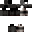 Black skin: raw texture render