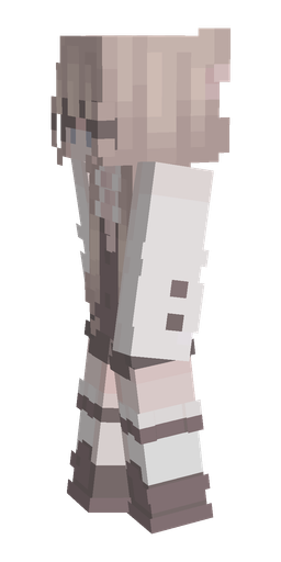 Gray skin: body, left side render