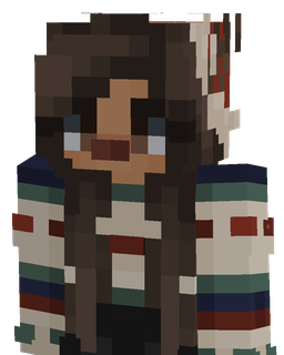 Brown skin: bust render
