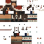 Brown skin: raw texture render