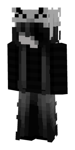 Black skin: body, front render