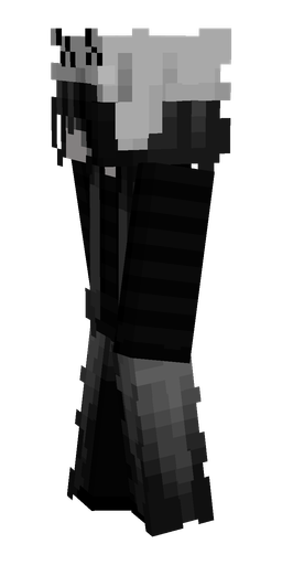 Black skin: body, left side render