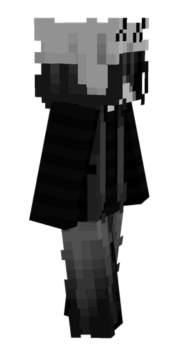 Black skin: body, right side render