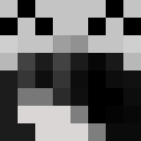 Black skin: face render